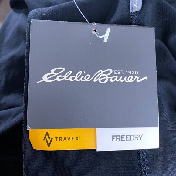 Eddie Bauer Travex Freedry Pants Womens XL Black Pull On Nylon Blend NWT PT-2152 - Picture 8 of 12